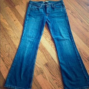 Levi’s 518 super low rise flare jeans size 9